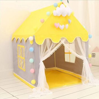 Tente Tipi Enfant Jaune