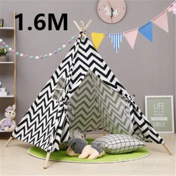 Tipi Blanc Et Noir