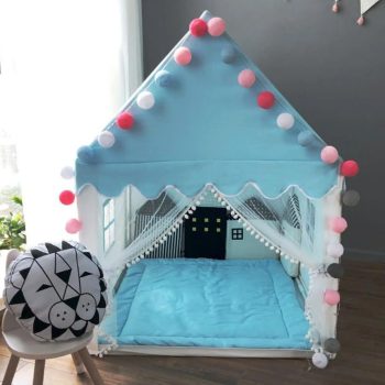 Tente Tipi Enfant Bleu