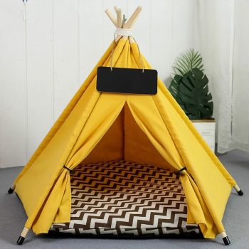 Tipi Chat Jaune