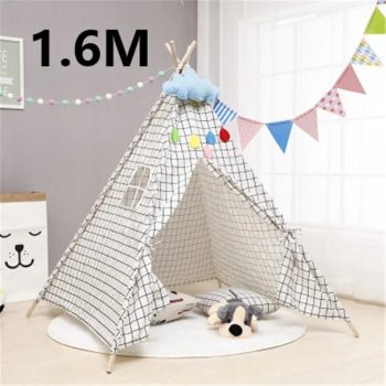 Tipi Enfant À Carreaux Noir Et Blanc